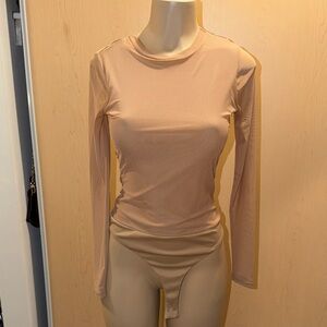 AFRM Tan Bodysuit size small